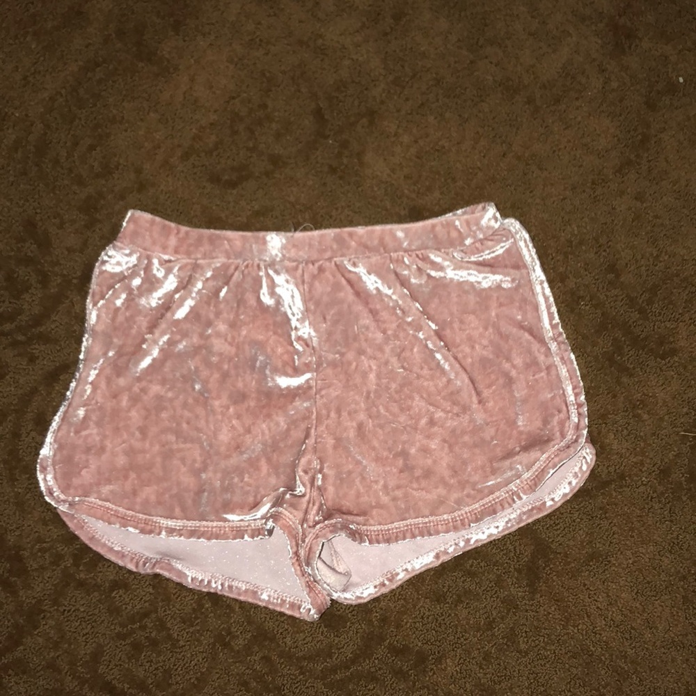Velvet shorts
